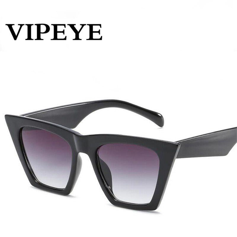 WTEMPO Personality Fashion Cat Eye Sunglasses Women Brand Designer Retro Square Womens Sunglasses 20