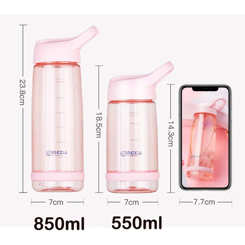 Wtempo 850ml Kids Water Drinking Bottle With Straw Plastic Eco Bpa Free Portable Baby Bottle Travel