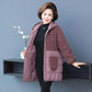Women Padded Jackets Autumn Winter Hooded Parkas Women Thick Lamb Wool Patchwork Coat Warm Loose Casual Women's Coat