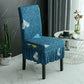 Jacquard Chair Cover Fabric Removable Protector Cushion High Back Seat Covers For Sofa Armchairs Kitchen Dining Room 1Pc