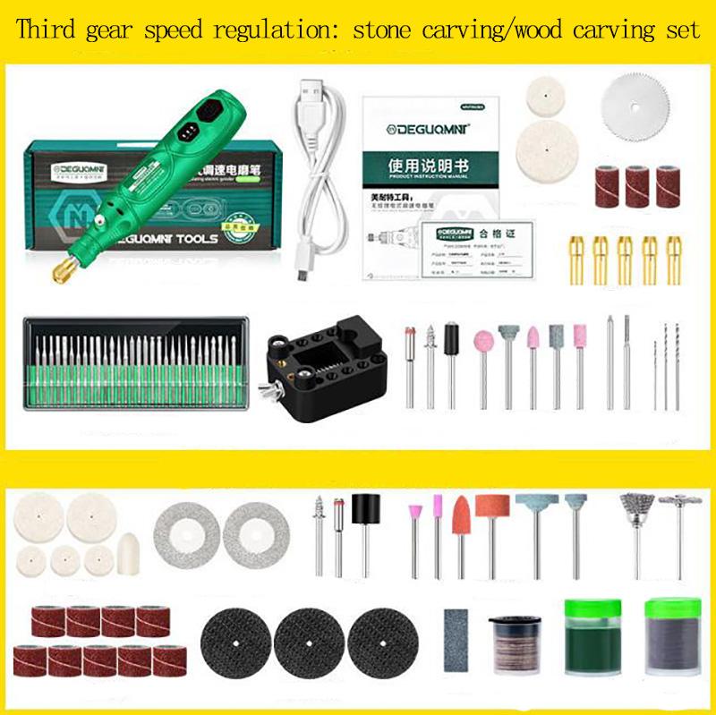 Mini Electric Grinder Hand-held Engraving Electromechanical Drill Nail Tool Punching Machine Cutting Machine Mini Kit Tool