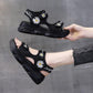 Small Daisy Sandals Women's All-match Muffin Thick-soled Casual Sports Shoes Comfortable Light Temperament Handsome Women's Shoes