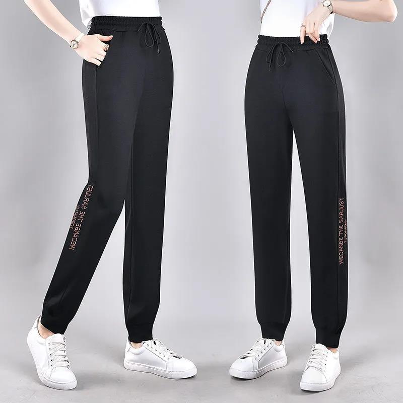 Sweatpants Women Baggy Pants Women Spring Wide Leg Sweat Pants Oversized Joggers Streetwear High Waisted Trousers Women