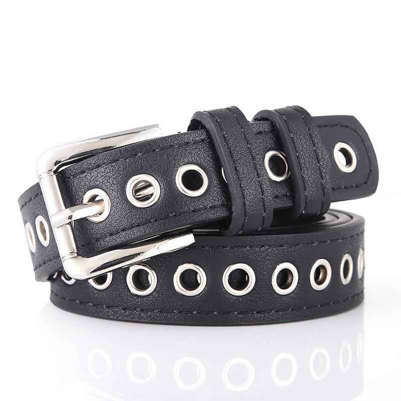 Belts belts for women multicolor thin skinny faux leather waistband casual belt