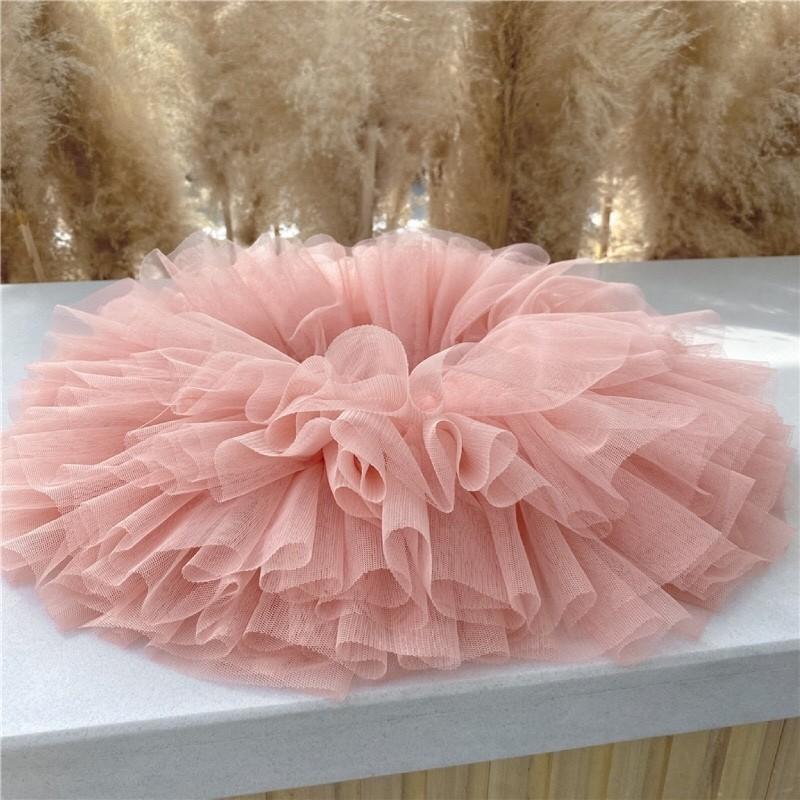 Girl Baby Lace  Cute and Sweet  Ruffle Elastic Waist Children's Skirts Princess Tutu A-line Skirt