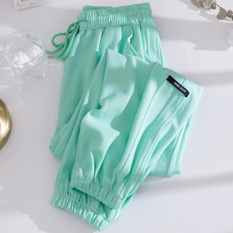Fashion Western-style Harem Pants Men and Women Look Thin In Summer All-match Casual Pants Loose-fitting Sports Pants Ins Tide