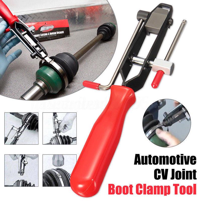 Vehicle Automobile CV Connector Sheathing Pliers Crimping Tool with Cutter Durable