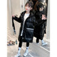 Girls' Cotton-padded Clothes Overcomes Warm Jacket Winter Clothes Thick Down Padded Jacket