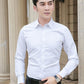 Men's White Shirt Long-sleeved Spring and Autumn Bottoming Shirt Korean Version of The Slim-fit Business Formal Suit with Work Shirt