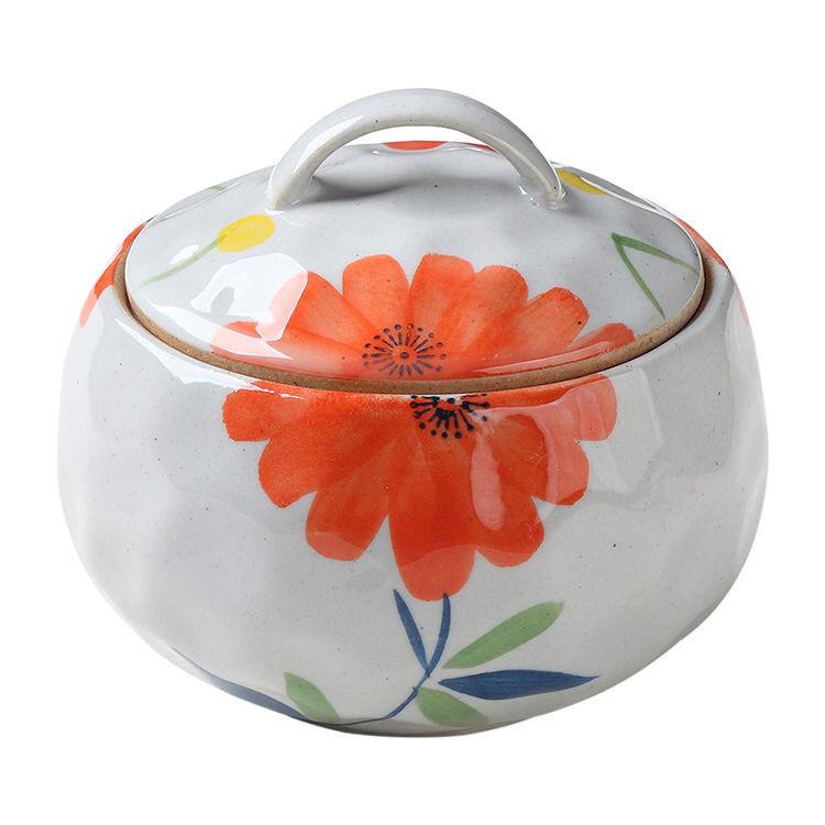 Household Ceramic Soup Pot with Lid, Stew Pot, Steamed Egg Pot, Soup Liner, Stew Pot, Bird’s Nest Small Stew Pot, Handmade Ceramic Pot