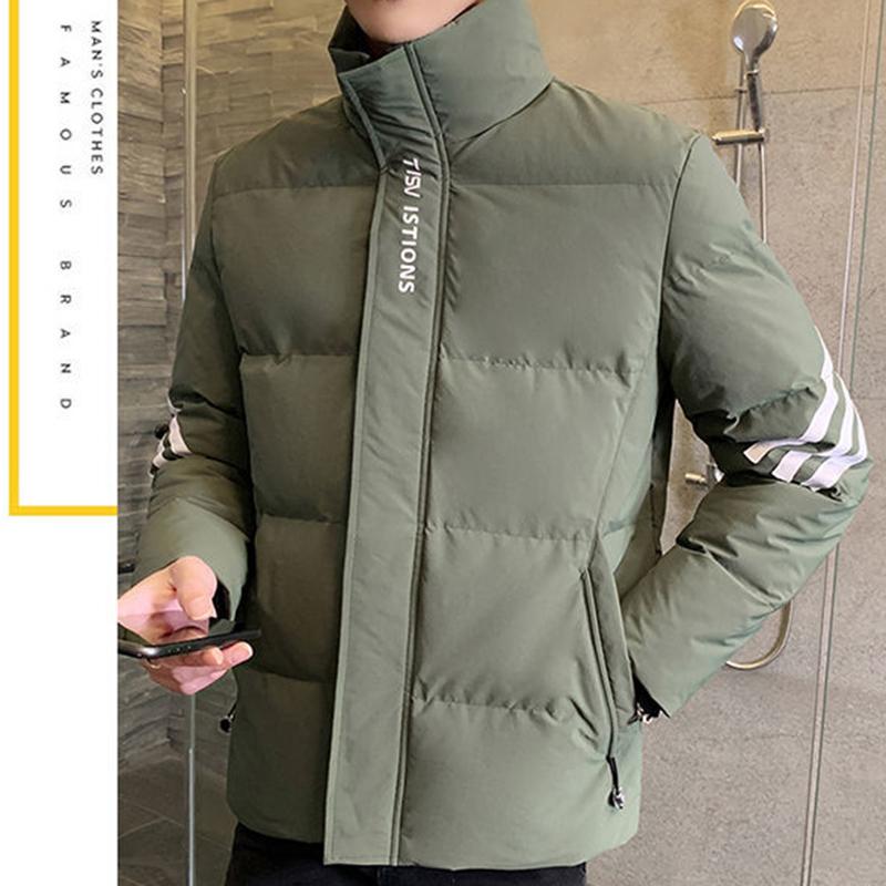 Cotton-padded Jacket Men's Winter Cotton-padded Jacket Hooded Padded Jacket Tooling Down Cotton Clothing Men's Thick Youth