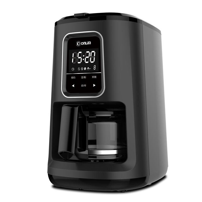 Household Automatic Coffee Machine Freshly Ground American-style Grinding Integrated Office American Coffee Drip Machine Coffee Machine