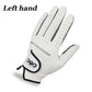 Men's Golf Gloves Single Left and Right Hand Optional with Non-slip Particles Breathable Microfiber Cloth Gloves