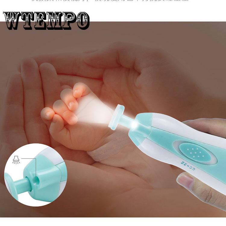 Electric Baby Nail Trimmer Kids Nail Scissors Care Safe Nail Clipper Cutter Nail Trimmer Manicure