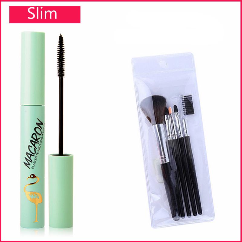 Eye shadow mascara eyeliner set mascara female waterproof slender curl anti-sweat does not fade