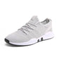 Men Casual Shoes Light Breathable Mesh Shoes Men Sneakers Lace Up Gray White Black Red Male Shoes