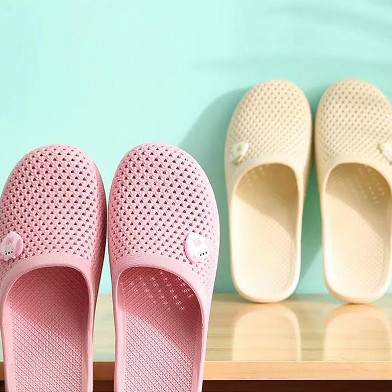 Summer Home Baotou Hole Shoes for Indoor and Outdoor Wear Non-slip Bathroom Shoes Household Sandals and Slippers