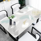 Crystal Plate Tablecloth Soft Glass PVC Tablecloth Waterproof and Anti-scald Oil-proof Disposable Plastic Table Mat Coffee Table Mat