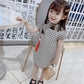 Children's Clothing Girls Spring and Summer Children's Self-cultivation Cheongsam Dress Princess Dress Chinese Style Retro Dress