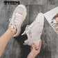 Net Casual Shoes Women's Shoes Fashion Sports Shoes Wild Sneakers Comfortable Breathable