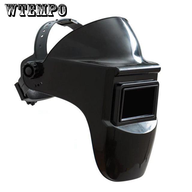 Portable  Automatic Photoelectric Welding Mask Flat Flip Half Helmet Helical Welding Helmet
