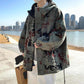 Workwear Jacket Men's Spring and Autumn Trend Retro Loose Jacket Handsome Gown Casual Top