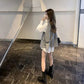 Temperament Small Fragrant Wind Waistcoat Jacket Women's Plaid Suit Waistcoat Jacket Casual Loose Single Button V-neck Waistcoat Sweet Wind