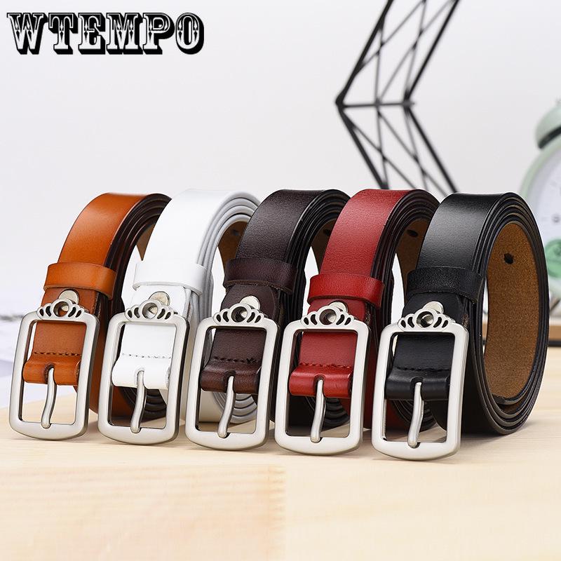 Jeans Belts New Women Fashion Wide Belt Drill Women's Leather Waistband