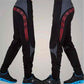 Casual Cycling Pants Men's Training Football Trousers Training Pants Leg Tight Zipper Pants Track and Field Black Sports Pants