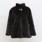 Women's Mink Coat Fur Coat Fur Coat Whole Mink Short Collar Fashion New Casual Fur Jacket
