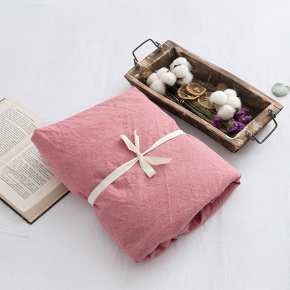 Japanese Style Bed Linen Washed Cotton Single-piece Bed Linen Spring Summer Thin Single-piece Bed Linen