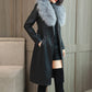 Winter Women's Coat Keep Warm with Fur Fox Collars Slim Female Leather Jacket  Plus Size Overcoat