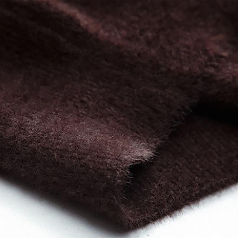 Men's Sweater Autumn Youth Thick Pure Color Korean Casual Knitted Pullover Long-sleeved Half-high Collar Base Sweatershirts