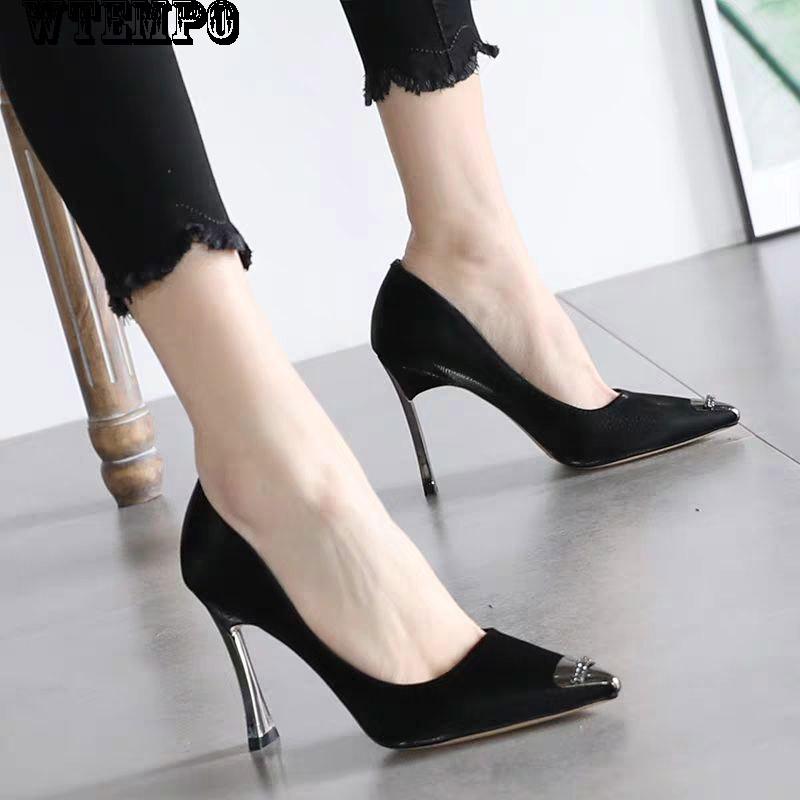 Brand Joker High Heel Stiletto Pointed Shallow Mouth High Heels Summer Women's Shoes Fashion
