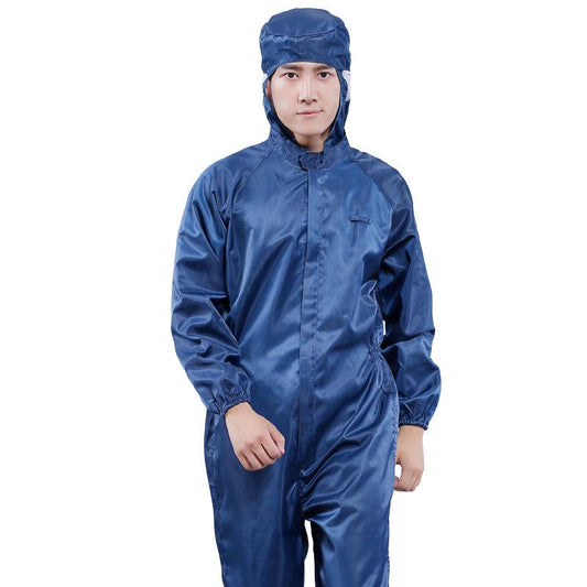 Anti-static protective clothing for men Long sleeve one-piece dustproof clothing workshop insulation