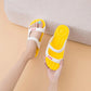 Slippers Women's Outdoor Wear Summer Indoor Slippers Thick-soled Soft-soled All-match Sandals Female Beach Holiday Slippers
