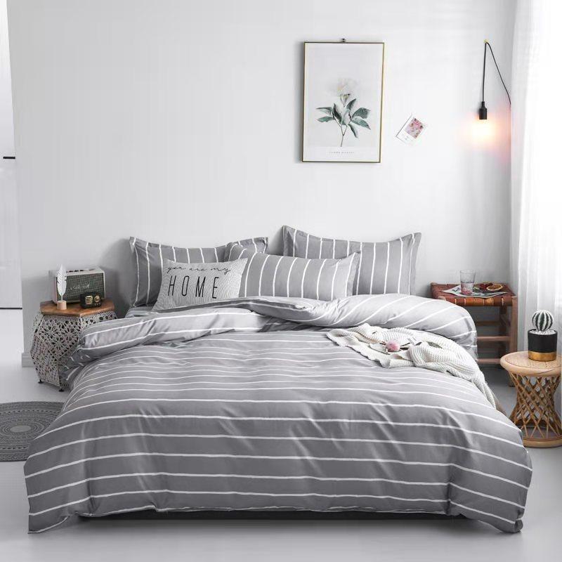 Pastoral Print Bedding Set Quality Cotton Bedding  Duvet Cover Bed Sheet Pillowcase 4pcs/set