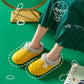 Autumn and Winter Men's and Women's Cotton Slippers Indoor Non-slip Soft-soled Shoes Warm Simple Plush Cotton Shoes