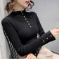Half-high Neck Bottoming Sweater Women Fall/winter Long-sleeved Stretch Slim-fit Inner Base Sweater Women's Top Sweater