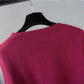 Spring and Autumn Korean Version of The V-neck Solid Color Knit Sweater Vest Women Loose Pullover Topsjavascript: void(0)