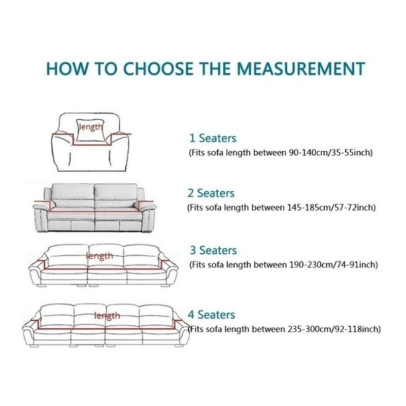 Four Seasons Universal Retro Printing Sofa Cover Living Room Single Seat Multi Seat Full Package Sofa Protective Cover