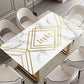 PVC Tablecloth 3D Three-dimensional Pattern Tablecloth Waterproof and Anti-scald Oil-proof Dining Table Coffee Table Table Mat