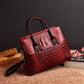 PU Leather Handbags Crossbody Bags for Women Shoulder Bag Crocodile Pattern Bag