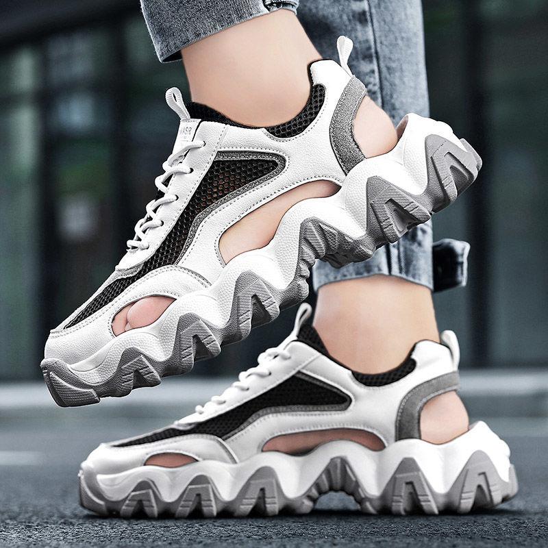 Summer Breathable Men's Sandals All-match Sports Casual Shoes Beach Hole Shoes