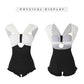 Exquisite Bow Pure Desire Swimsuit Women's Sexy Cover Belly Thin One-piece Student Swimsuit Pleated Ruffled Sleeveless Beachwear