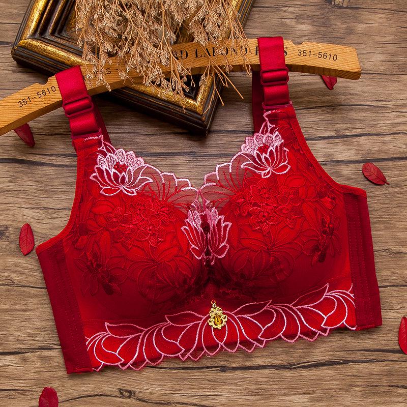 Womens Sexy Push Up Lace Bra Brassiere Wireless Lingerie Underwear