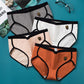 4-pack Women's Cotton Adult Underwear Antibacterial Mid-waist Breathable Japanese Briefs Student Korean Version Plus Size Briefs