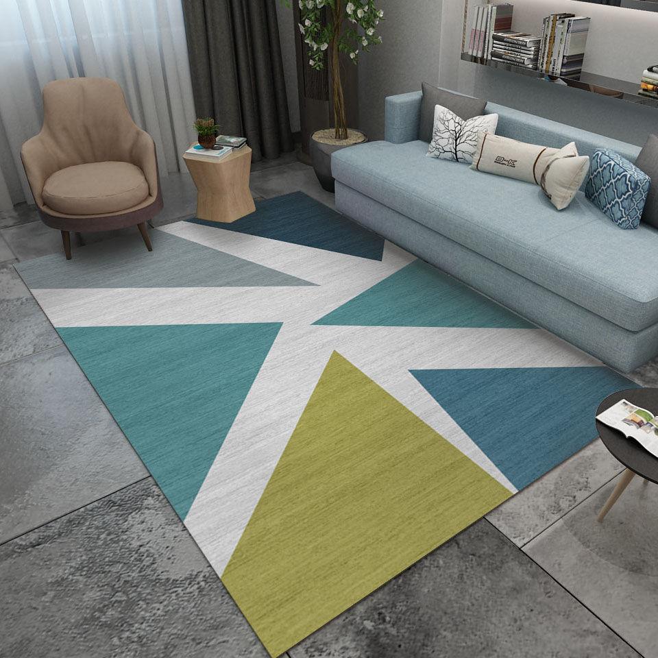 Ins Nordic Carpet Living Room Large Area Floor Mat Room Carpet Bedroom Full Shop Entry Floor Mat Home