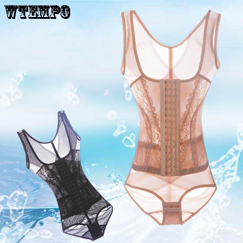 Brand Abdominal Waist Slimming Jumpsuit Comfortable Three -Breasted Thin Adjustable Corset