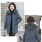Mother's Winter Jacket Middle-aged and Elderly Down Padded Jacket Women Mid-length Padded Jacket Ladies Padded Jacket